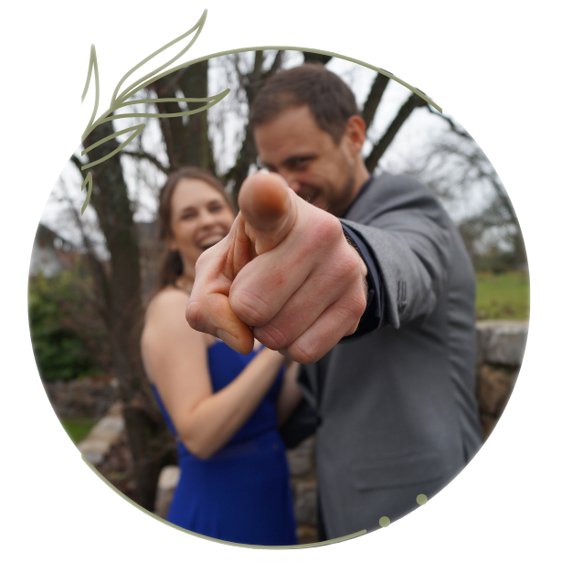 Sarah und Andi im Hochzeitsfiber